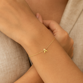 9ct YG MINI INITIAL 'Z' B/L 15.5-19cm